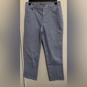 Gloria Vanderbilt Women's Amanda Classic High Rise Tapered Jeans purple size 8